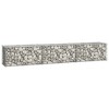 vidaXL Gabion Wall with Covers Galvanized Steel 354"x19.7"x19.7" - 4 of 4