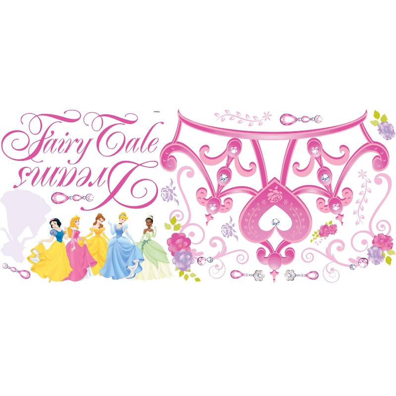 Disney Princess Princess Crown Peel and Stick Giant Kids&#39; Wall Decal - RoomMates, 4 of 7