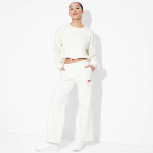 Women's High-Rise Straight Leg Sweatpants - Wild Fable™ - 1 of 4