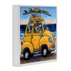 Stupell Industries Groovy Pet Beach Buggy, 17" x 17" - 3 of 4