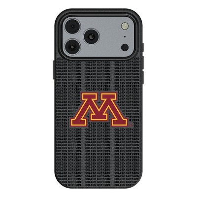 NCAA Big Ten Universities Text Backdrop MagSafe Compatible Cell Phone Case for Apple iPhone 17 Series