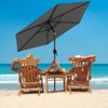 Tangkula 7.5 ft Patio Umbrella Outdoor Heavy Duty Market Umbrella w/ Push Button Tilt - 2 of 4