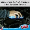 Lola Products Natural Cellulose Scrub Sponges, All Purpose Scrubber Sponge, Made of Cellulose, Sustainable, Dishwasher Safe, Non-Stick, 12 Pack - 3 of 4