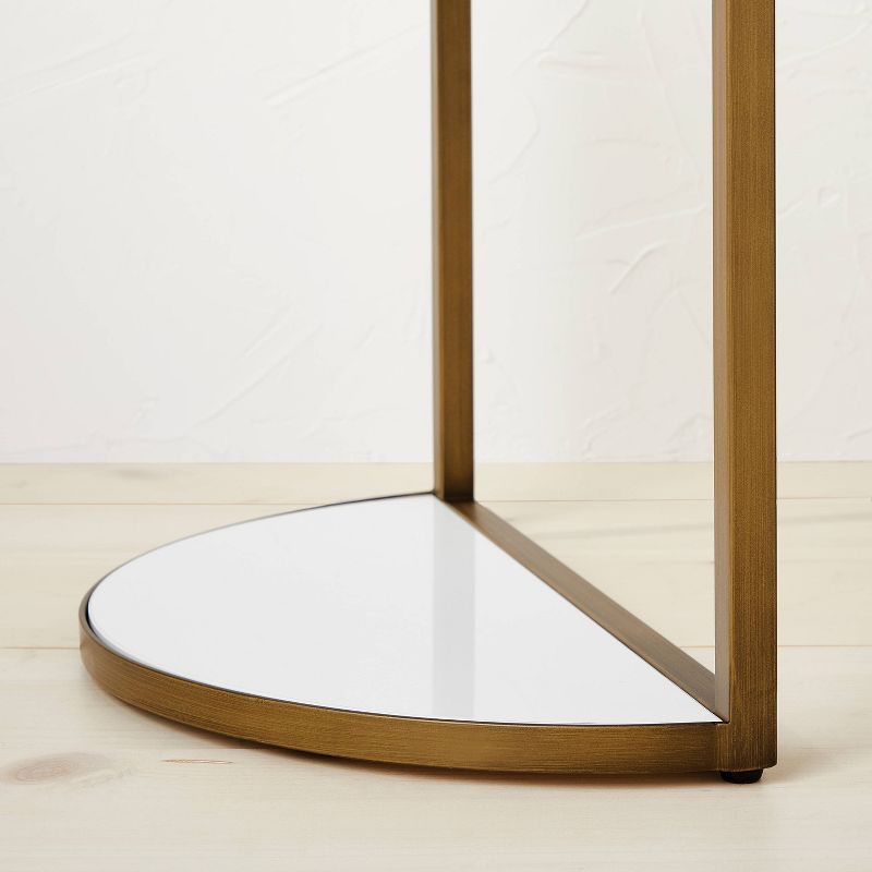Chamise Brushed Brass Desk - Opalhouse&#8482; designed with Jungalow&#8482;, 4 of 7