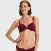 Women's Demi T-Shirt Push-Up Bra - Auden™ - 3 of 4