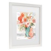 Trademark Fine Art Sheila Golden Vase with Orange Cat Matted Framed Art - 3 of 4