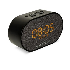 Sound Oasis BST‑150T Bluetooth Tinnitus Sound Therapy System & Alarm Clock – 30 Audiologist‑Recommended Soothing Sounds with Sleep Lighting - 1 of 4