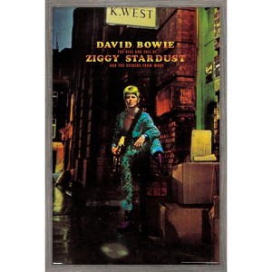 Trends International David Bowie - Rise and Fall of Ziggy Stardust Framed Wall Poster Prints - 1 of 4