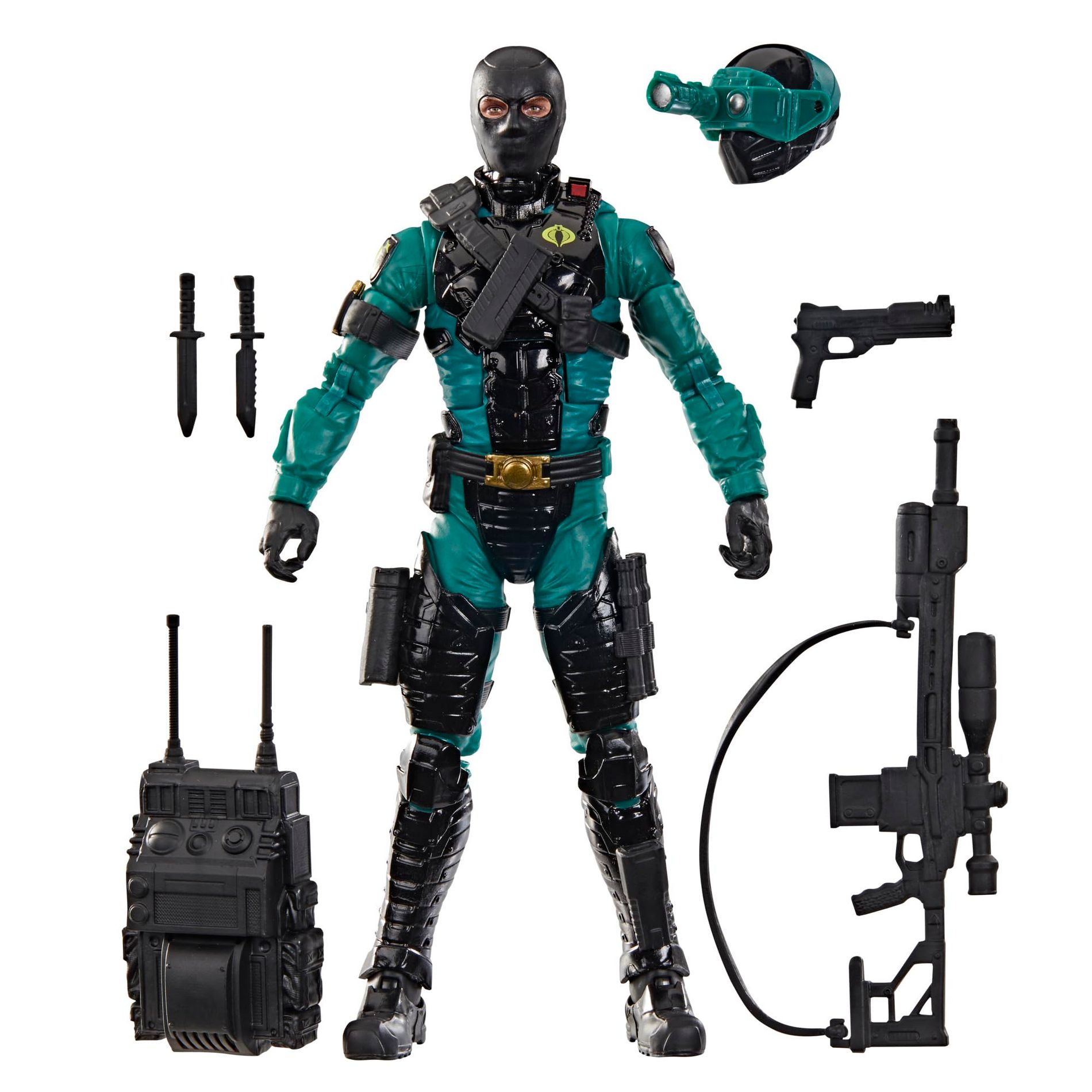 G.I. Joe Classified Series #187, Night-Viper, Collectible Action Figure