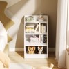 4 Tier Kids Bookshelf, Kids Book Shelf for Kids Rooms, Wood Children Bookcase,Baby Storage Book Rack,Toddler Bookshelf - 3 of 4