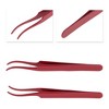 Unique Bargains Round-headed Eyelashes Tweezers for Bathroom 1 Pc - 3 of 4