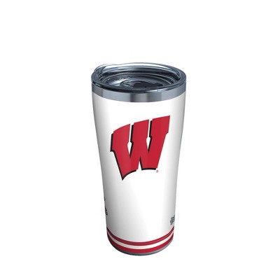 NCAA Wisconsin Badgers 20oz Arctic Stainless Steel Tumbler