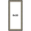 PosterPalooza | 8x20 Museum-Quality Picture Frame, UV Resistant Acrylic, Foam Board Backing, Available in 4 Finishes - 2 of 4