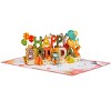Paper Love 3D Dinosaurs Pop Up Birthday Card, For Adults and Kids | 5" x 7" Cover - Includes Envelope and Note Tag - 3 of 4
