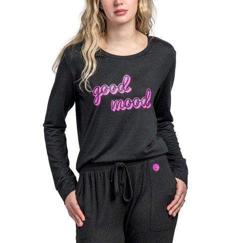 Hello Mello Women’s Best Day Ever Lounge Pajama Top - image 1 of 4