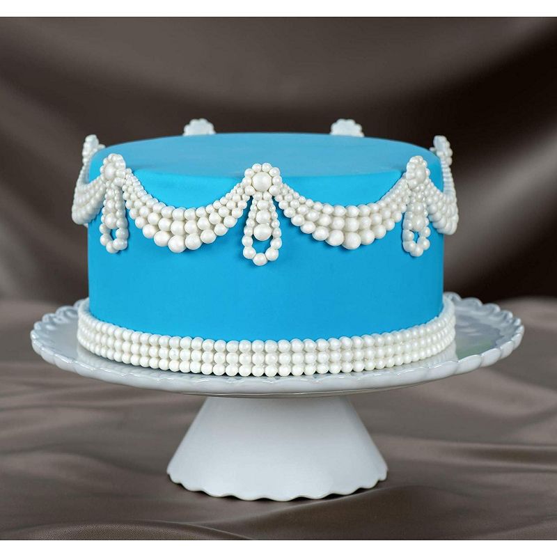 Marvelous Molds Classic Pearl Silicone Cake Border Mold | Cake Decorating | Fondant | Gum paste Icing, 3 of 4