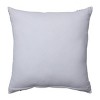 18.5"x18.5" Deco Strokes Throw Pillow Off-White - Pillow Perfect: Crewel Embroidery, Geometric, Indoor Use - 2 of 4