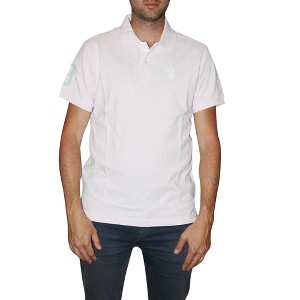 U.S. Polo Assn. Men's Short-Sleeve Polo Shirt with Applique, Casual Summer Slim Fit Polo Shirt with Contrast Color - 1 of 2