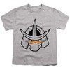 Teenage Mutant Ninja Turtles Shredder Angry Kids T Shirt For Youth, Athletic Heather - 2 of 4
