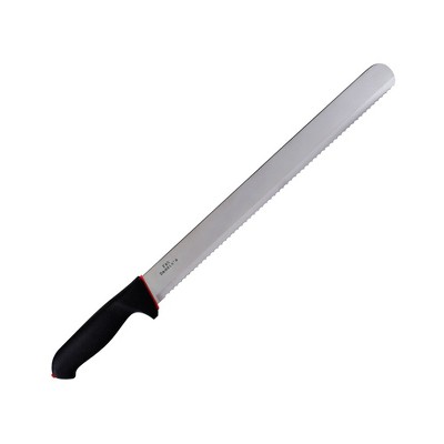 Fat Daddio's Stainless Steel Serrated Kitchen Cake and Bread Knife, 14 Inch