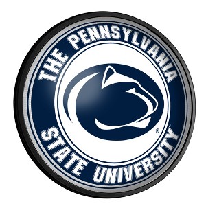 College Round Slimline Lighted Wall Sign - 1 of 1