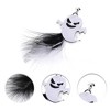 Unique Bargains Portable Cat Playing Rod Replacement Black White 1Pc - 3 of 3
