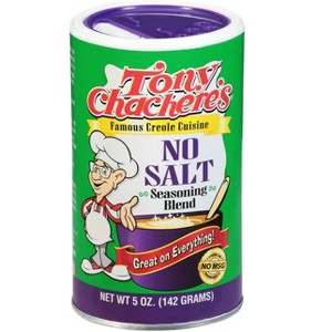 Tony Chachere's No Salt Seasoning Blend, 5 oz (Pack of 2) - 1 of 1