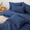 BAGOKIE 7 Pieces Seersucker California Bed in a Bag Comforter Set - 3 of 4