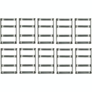 Poolzilla Outdoor Stainless Steel Bar Buckle for Safety Cover Installation - 1 of 4