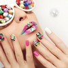 Unique Bargains Women's Fashion Rhinestone Nail Supplies Clear 1 Set - 2 of 4