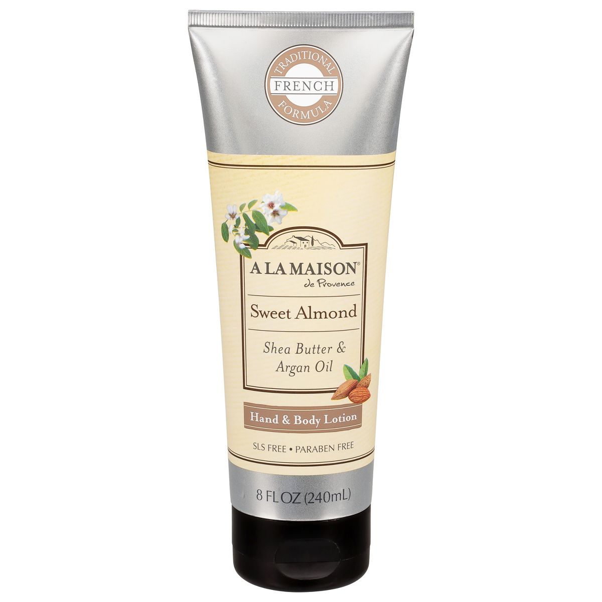 A la Maison de Provence Sweet Almond Hand & Body Lotion - 8 fl oz - Case of 1