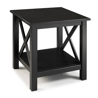 Davis End Table Black - Linon