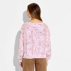 Women's Fleece Graphic Pullover Sweatshirt - Pink Camo - 3 of 3