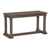 NicBex Dining Table Set for 6 Kitchen Table Wood Dining Table Set with Curved Legs with Bench and 4 Removable Cushions for Dining Room - 4 of 4