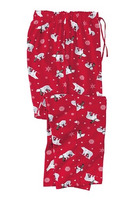 KingSize Men's Big & Tall Novelty Print Flannel Pajama Pants