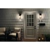 Kichler Lighting Lombard 1 - Light Wall Light in  Black - 2 of 4