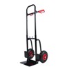 Hand Truck Dolly,2 Wheel Dolly Cart And 4 Wheel,Push Cart With Swivel Wheels 330 LBS Capacity Heavy-Duty Luggage Trolley Cart - 3 of 4