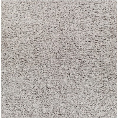 Hauteloom Siari Solid Medium Gray Shag Rug