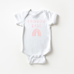 The Juniper Shop Rainbow Babe Baby Bodysuit - 24mo - White - 1 of 2