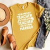 Your English Teacher and Your Gym Teacher Block - Womens Short Sleeve Tee - 2 of 4