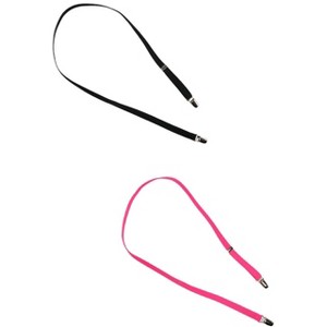 CTM Kids' Elastic 1/2 Inch One Piece Adjustable Mitten Clips (2 Pack) - 1 of 1
