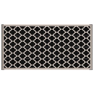 Aghana Digitals Reversible Waterproof Outdoor Rug - Foldable, Durable Polypropylene with Stake - 1 of 4