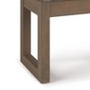 NicBex 26.6" Storage Bench Rectangle Footstool Small Ottoman Bench for Bedroom, Entryway - 2 of 4