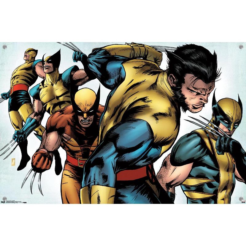 Trends International Marvel Comics - Wolverine - Evolution Unframed Wall Poster Prints, 4 of 7