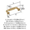 Amerock Collet Pull for Cabinets, Drawers, and Furniture - 3 of 4