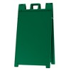 Plasticade Signicade Portable Folding Sidewalk Double Sided Sign Stand, Green - 4 of 4