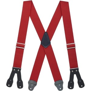 Suspender Store Men’s 2" Logger Button X-Back Suspenders - 1 of 3