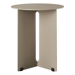 Modway Tecton Outdoor Patio Aluminum Side Table - 1 of 4