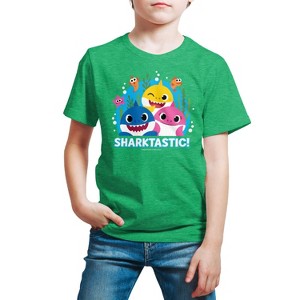 Boys' - Baby Shark - Sharktastic Short Sleeve Graphic T-Shirt - 1 of 4