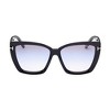 Tom Ford FT 0920 01B Womens Square Sunglasses Black 57mm - 2 of 3